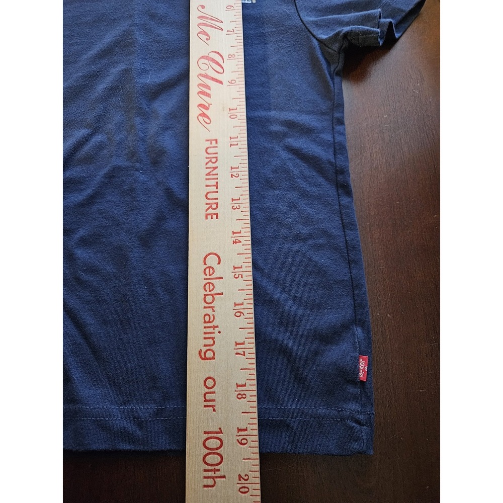 Levi's Kids Regatta Nautical Blue Graphic T-Shirt Navy Blue Size‎ 6 M - Picture 5 of 6